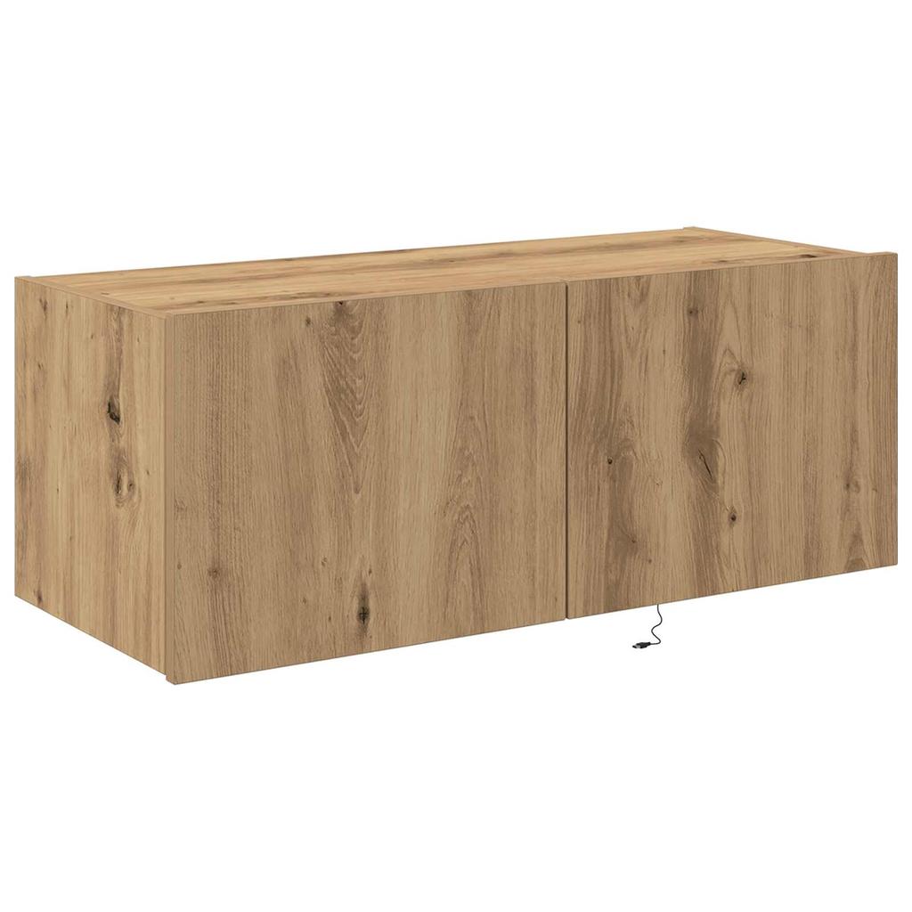 TV Wall Cabinet Artisan Oak 80 x 35 x 31 cm Particleboard