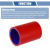 X AUTOHAUX Silicone Hose Silicone Tube with Hose Band Intercooler Turbo Intake Rajeter Hose