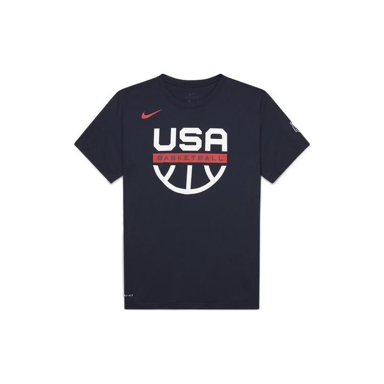 New Nike T Shirts Men Marine Blue CT8783-451