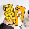 LO40 DUCK Cartoon Soft Shell Phone Case for OPPO A3 Pro A72 A74 A76 A77 A77S A78 A79 A94 A95 A18 A40M A58