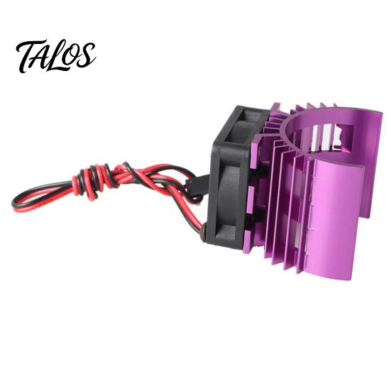 Metal Electric Motor Heat Sink 5V Cooling Fan for RC Parts 1/10 Car 540 550