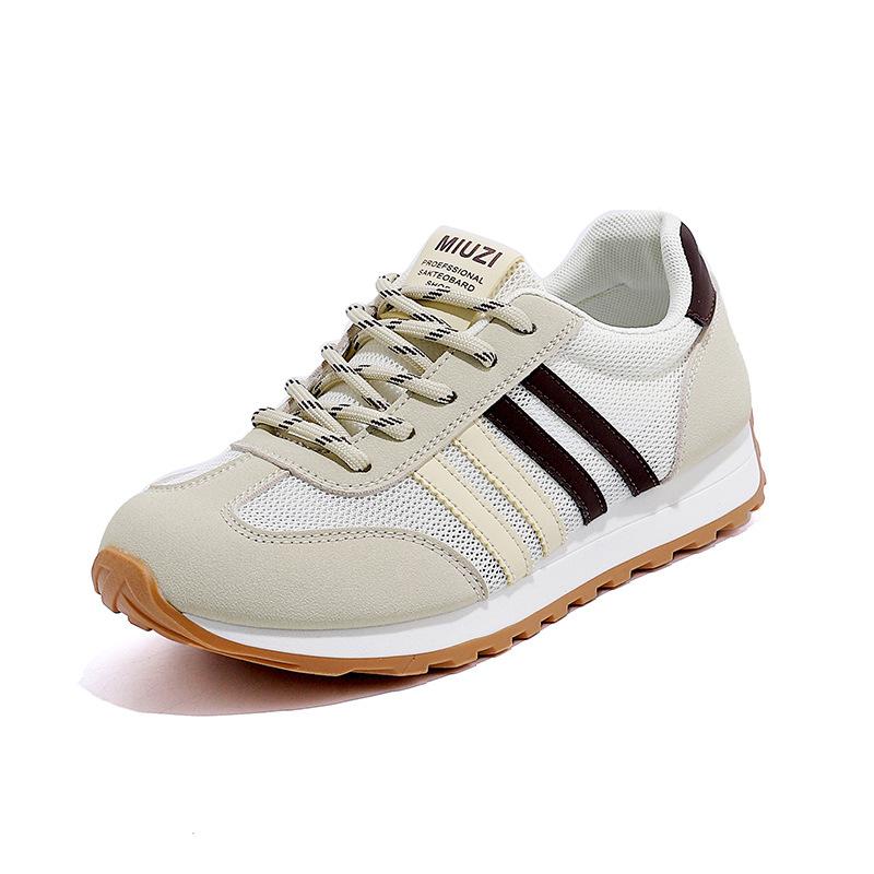 2025 summer new casual shoes fashionable versatile travel running shoes breathable cloth lightweight lace-up women's shoes 286