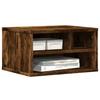 Printer Stand Smoked Oak 40 X 32 X 22.5 Cm Particleboard