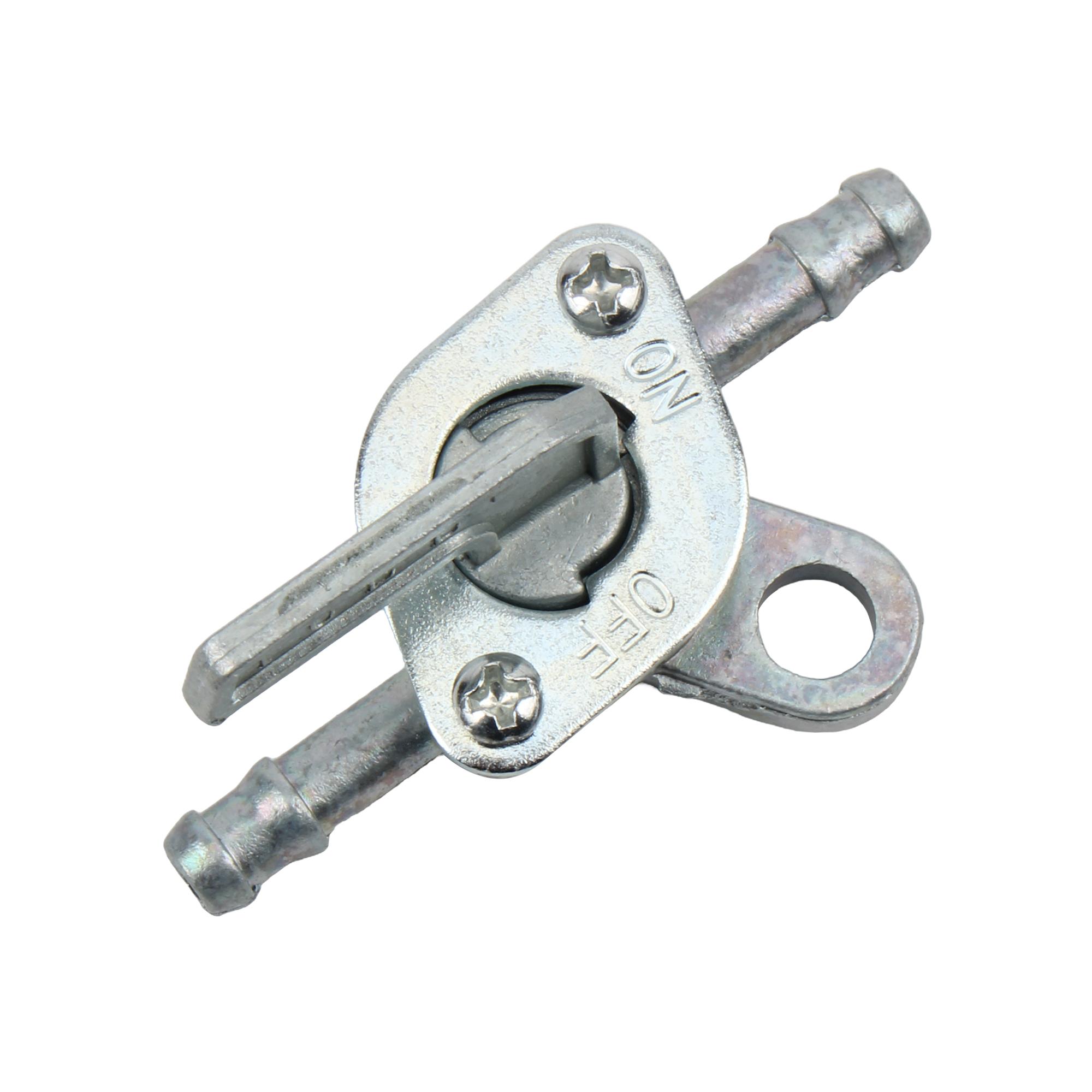 Universal Pit Dirt Bike Moto Inline Fuel Tank Tap Valve Petcock On-Off Switch 50cc 70cc 90cc 100cc 110cc 125cc 150cc 6mm 1/4
