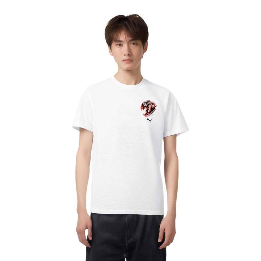 PUMA GraphicEmblem T Shirt Men's White 02 525099-02