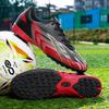Kids Football Cleats Boys Teens Students TF AG Studs Soccer Shoes Breathable Low-Cut Training Match