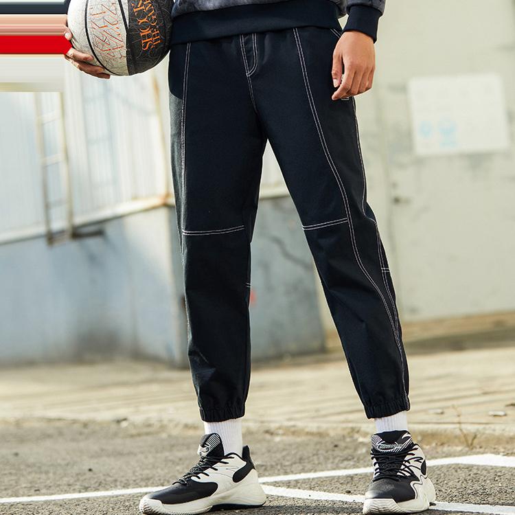 Anta Boom Print Casual Pants Men Bottoms Black 152211518-1