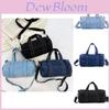 Trendy Unisex Kids Canvas Shoulder Bag Stylish Denim Crossbody Bag For Children