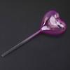 2Pcs Heart Plant Watering Globes Set Self Watering Globes for Indoor Plant Flowers Outdoor Plant Watering Bulb Dripper