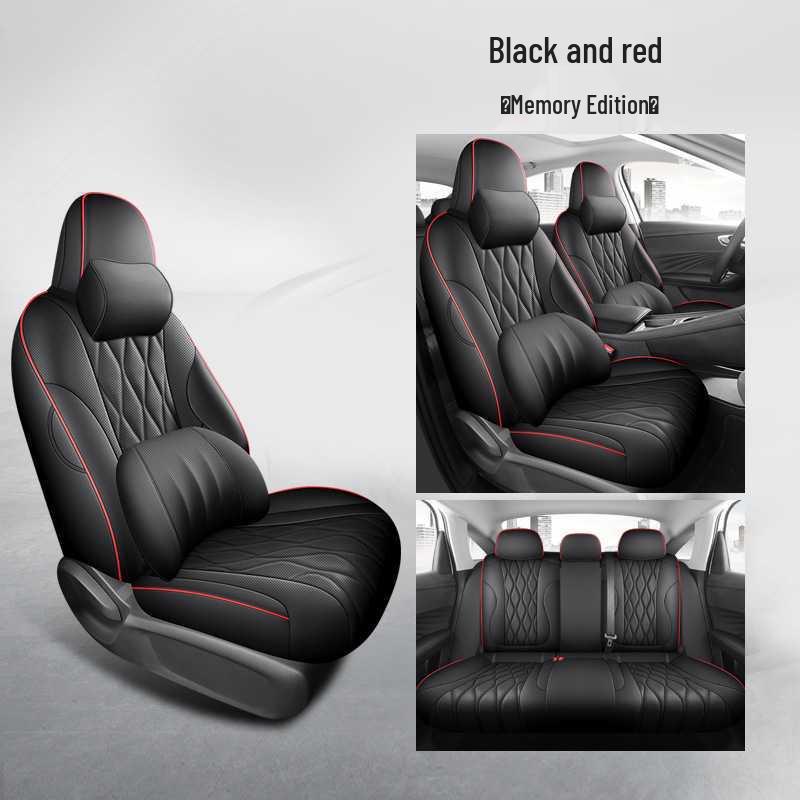 Roewe D7 Leather Car Seat Cushion for All Seasons - New Model for Five-Seater