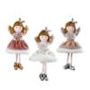 Lovely Plush Doll Ornament Unique Christmas Tree Hangers Decors Plush Doll Pendant Perfect For Festival Occasion Decoration
