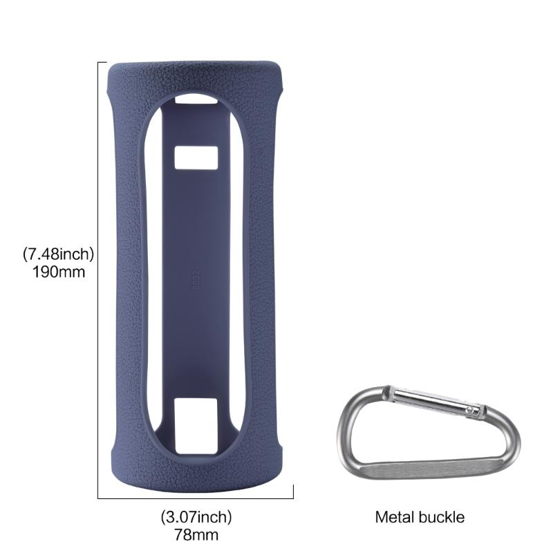 Waterproof Silicone Cover Case for Ears BOOM 4 Speaker Durability Build Case with Carabiner Speaker Accessories