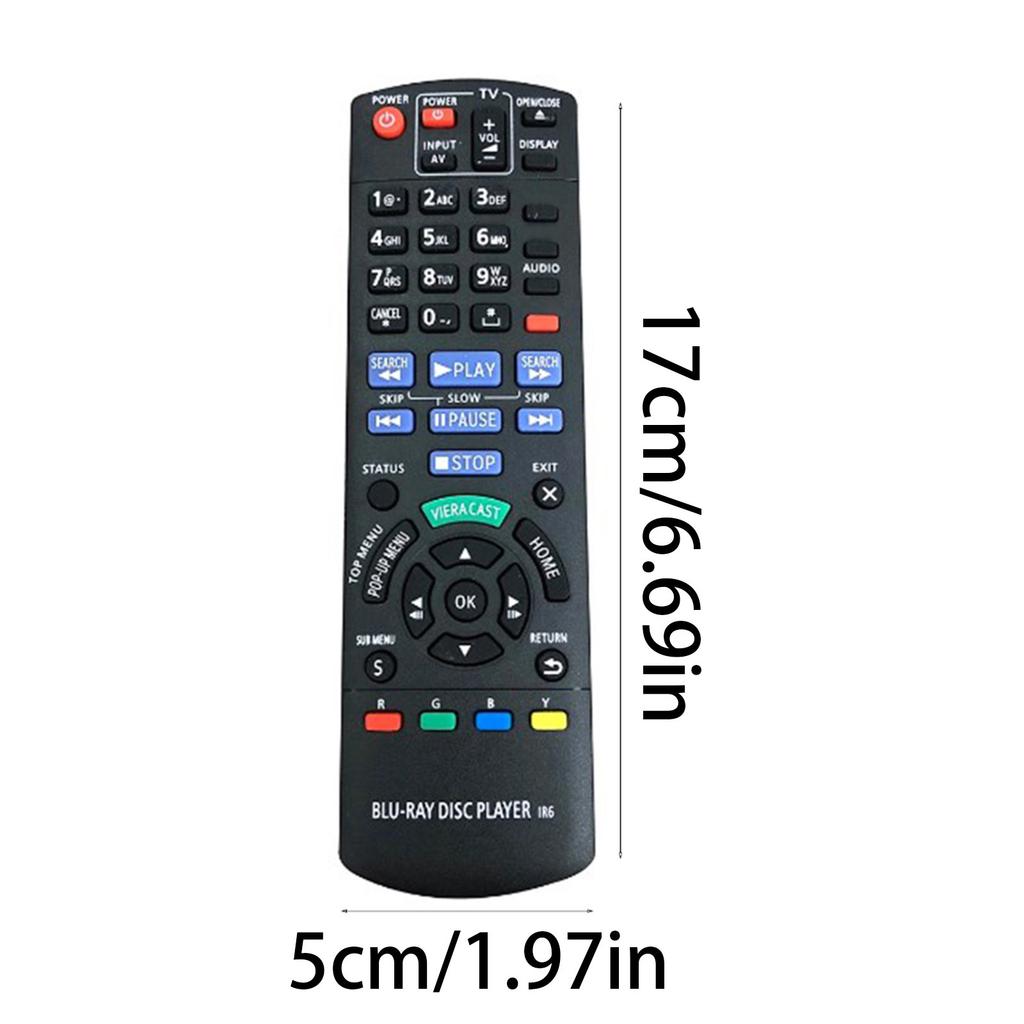 New Remote Controls N2QAYB000574 Substitute For Blu Ray Players DMP-BDT310 DMP-BDT210 DMPBDT110 DMPBDT215