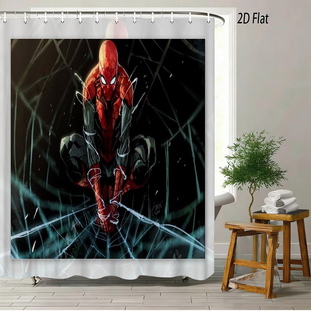 Guardians Of The Galaxy Team Waterproof Shower Curtain For Cosmic Bathroom Decor