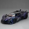 1:32 Metall-Druckguss Apollo EVO IE Autos Modell Spielzeug Pull-Back Sportwagen Spielzeug Türen zu öffnen Gummireifen Fahrzeuge Geburtstagsgeschenke
