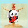 Panda Keychain Plush Toy With Pp Cotton Filling For Backpack Decor And Collection