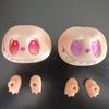 1 Set Diy Handmade Switching Emotions Labubu 3Rd Big Into Energy Vinyl Face Hand Foot Dolls Facial Accessories