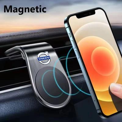 Magnetischer Auto-Handyhalter Lüftungsschlitz-Clip Halter Ständer im Auto Für Volvo Xc60 Xc90 V40 V60 S60 V50 V90 S80 C40 XC40 V70 XC70 C30 C70