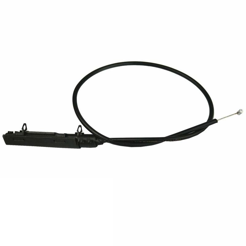

3PCS Engine Hood Release Bowden Cable for BMW E46 320I 323I 98-05 51238208442 чорний