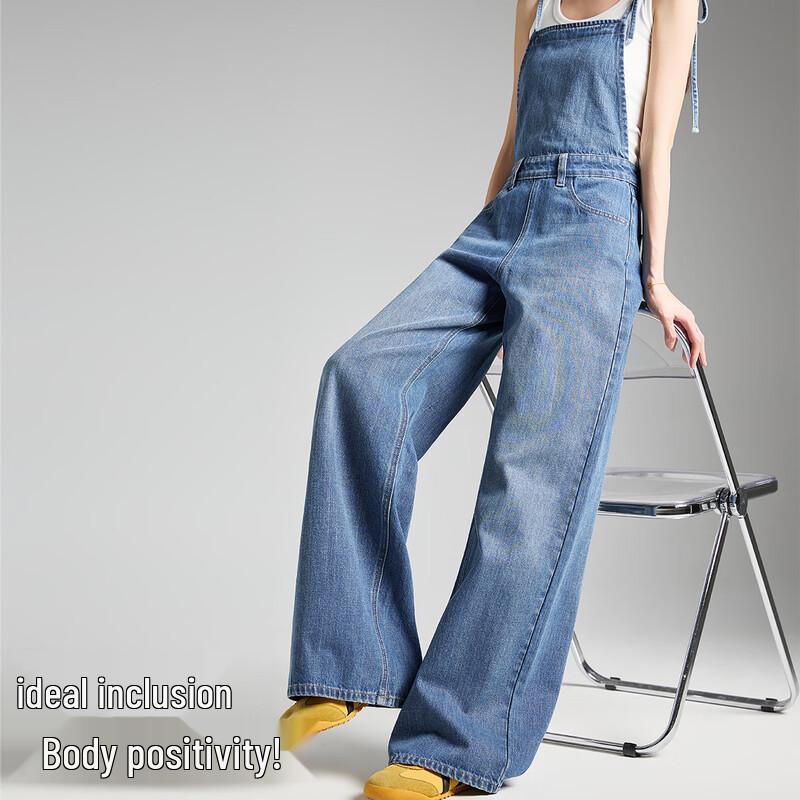 TonLion Women's Denim Overalls