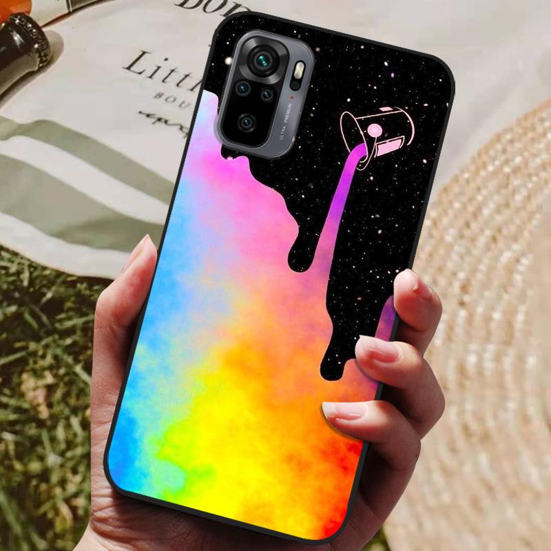 For Xiaomi Redmi Note 10 Case 4G 5G Cover For Redmi Note 10 Pro Global Phone Back Cover for Redmi Note10 Pro 10S Bumper Funda