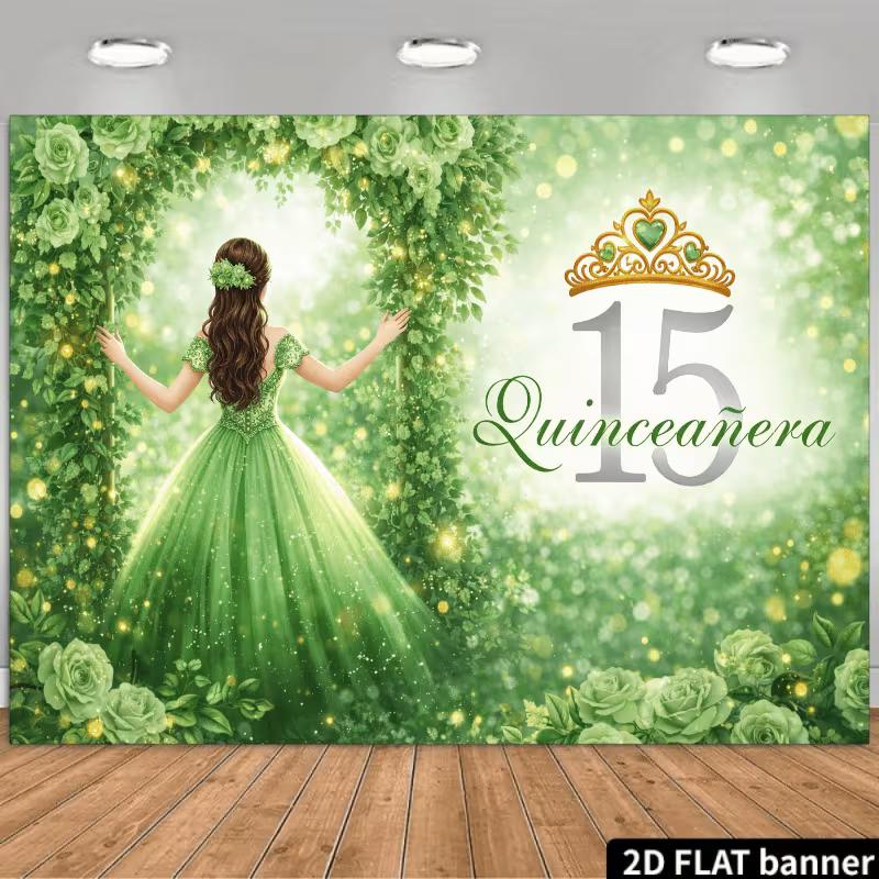 

2D Spooky Halloween Backdrop, Witch on Broom & Jack-o -lantern Photography Background 47.2x31.5inch/120*80cm
