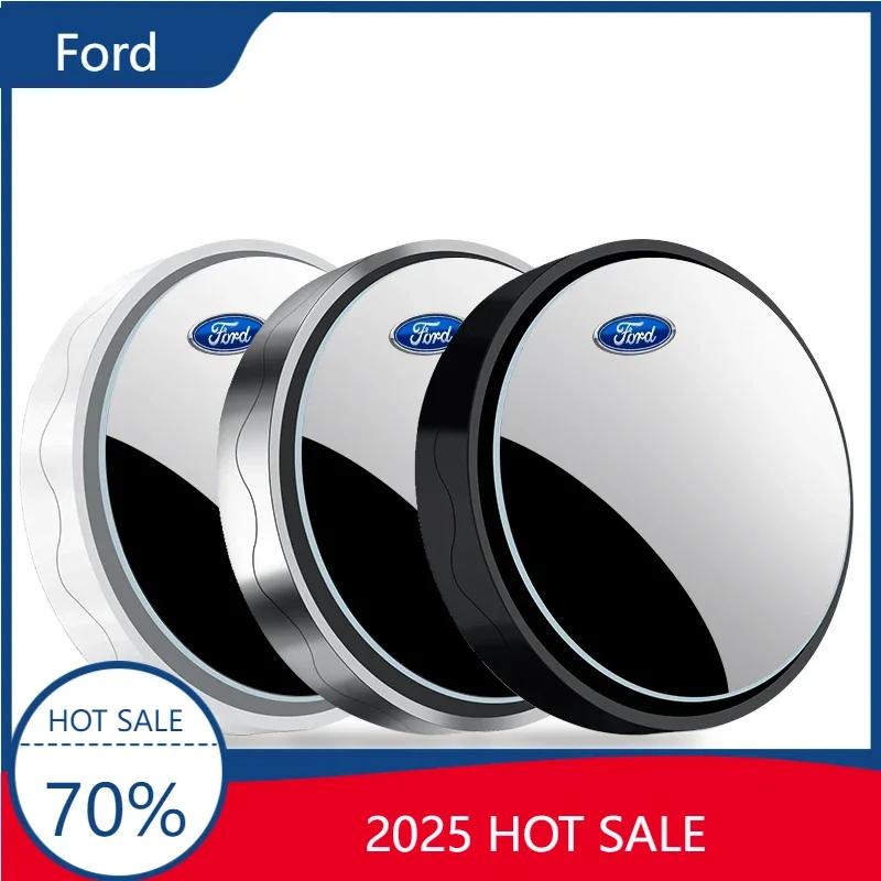 Hot 2025 Hot For Ford Car Rearview Mirror Small Circular Mirror High-definition Auxiliary Wide-angle Mirror Convex Surface For F