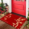 "Chinese New Year Doormat, Soft Absorbent Non-Slip Entrance Mat with Design, Perfect for Home Decor & Festive Gifts"