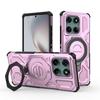 Applicable MOTOegde60Fusion Mobile Phone Case 360 Bracket Motorola edge50Pro Magnetic Case