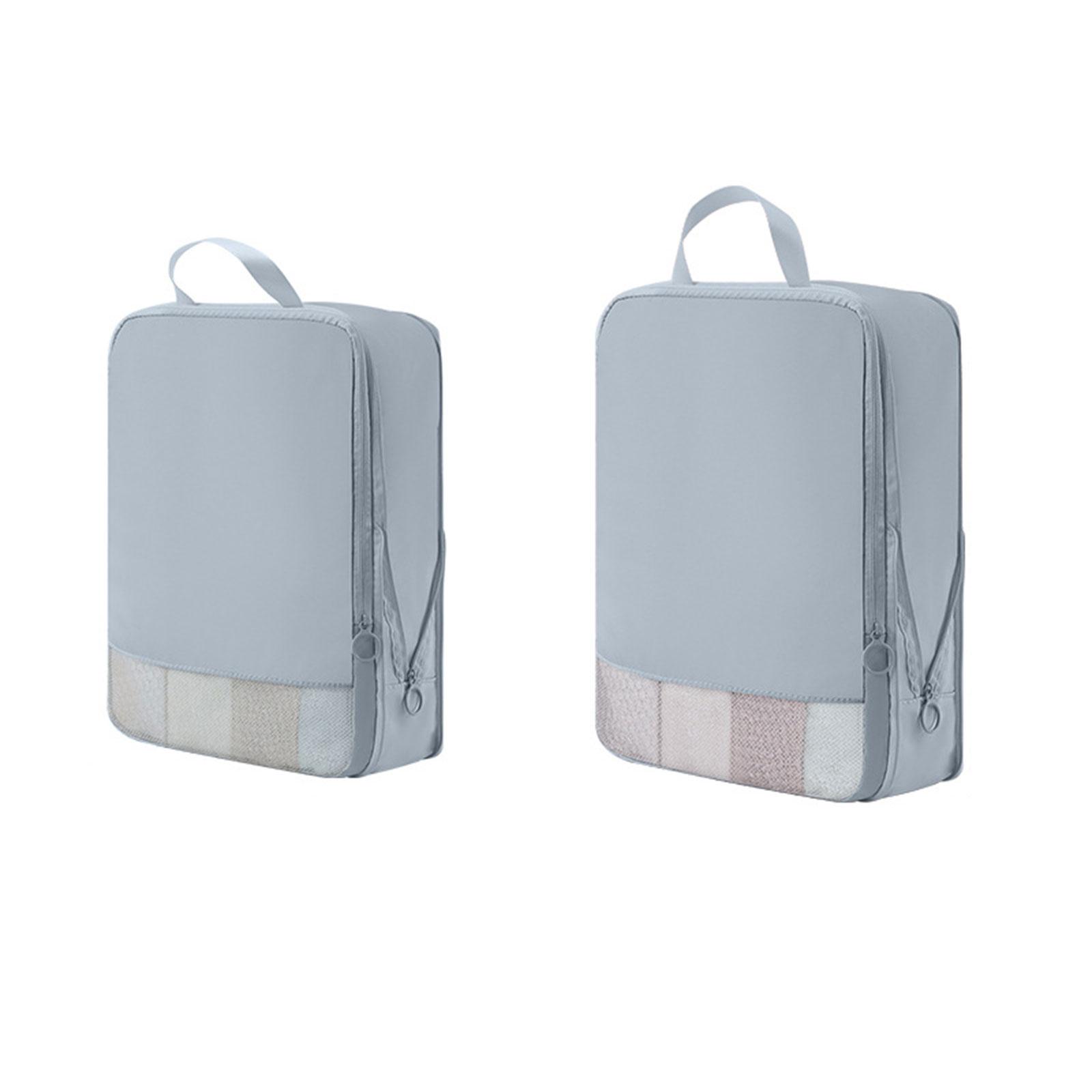 

Pack Of 2 Space Saving Compression Storage Bags for Travel Blankets Organizers Practical Clothes and Shoes Sorting Bag разноцветный