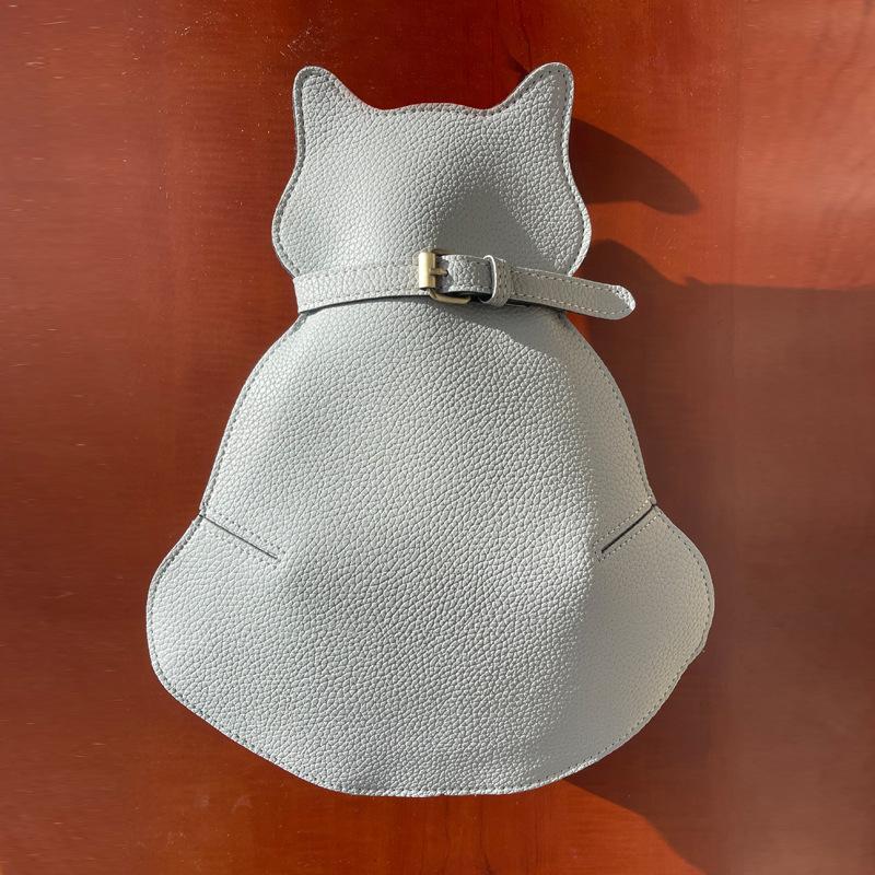 Brustrucksack Damen Dopamin-Tasche Niedliche Katze Tasche Retro Brusttasche Hüfttasche Ausgehen Damentasche
