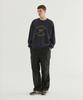 COVERNAT Tube Duck Graphic Sweatshirt Dark Navy