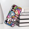 Japan T-Tokidokis Phone Case For Samsung Galaxy A73,A72,A71,A70,A53,A52,A51,Soft Silicone Black Cover