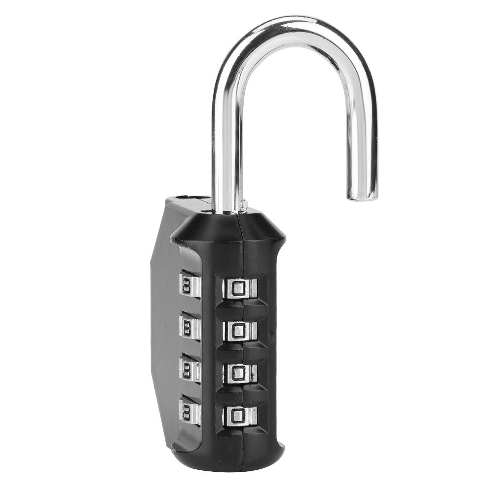 4 Dial Digit Combination Suitcase Luggage Code Password Lock Padlock