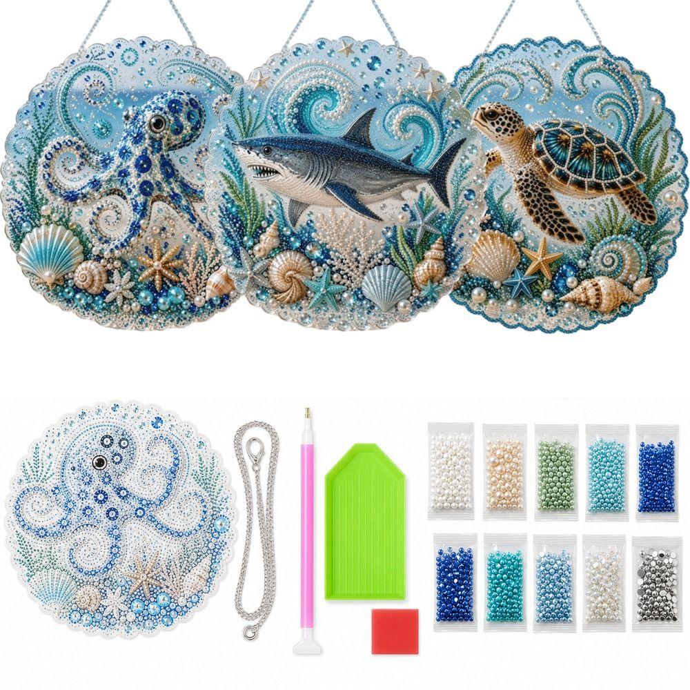 Glitzerndes Finish Perlenkunst DIY-Set Kompletter Bastel-Set Strassstein-Kunst-Set Handgemachtes Geschenk
