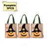 Pumpkin Halloween Non woven Handbag Candy Bag Ghost Festival Gift Bag Decoration Prop