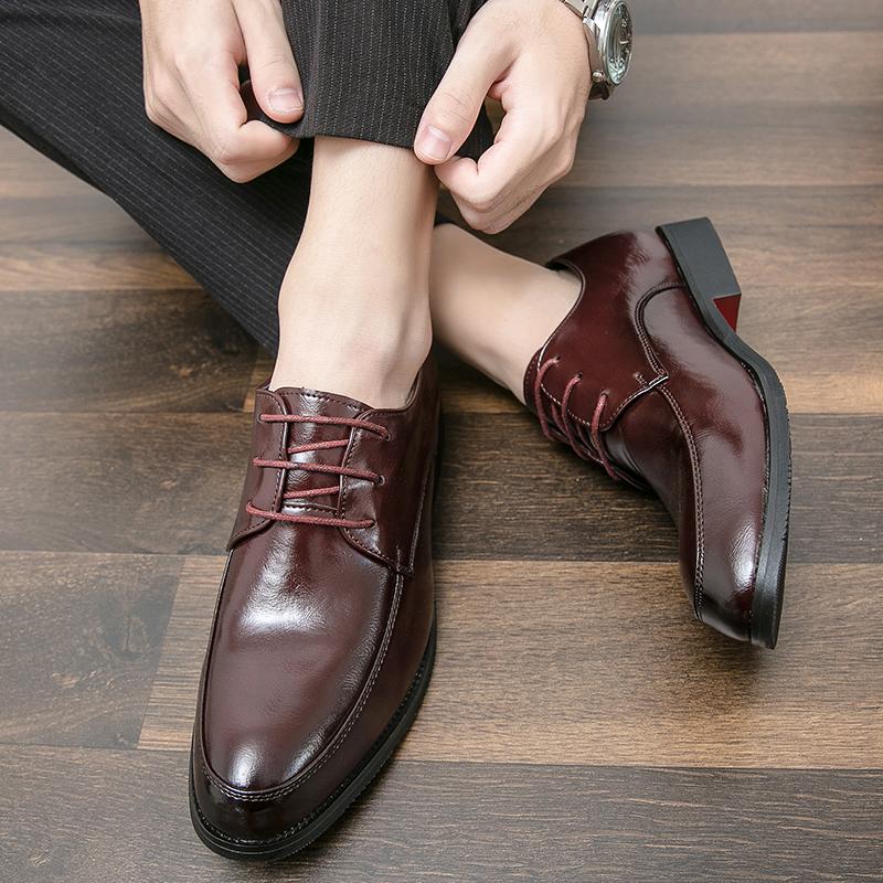 Pánské formální derby boty Minimalistický pánský styl Svatba Venkovní Volný čas Business Párty Denní nošení do kanceláře Pánské Horké prodejní boty