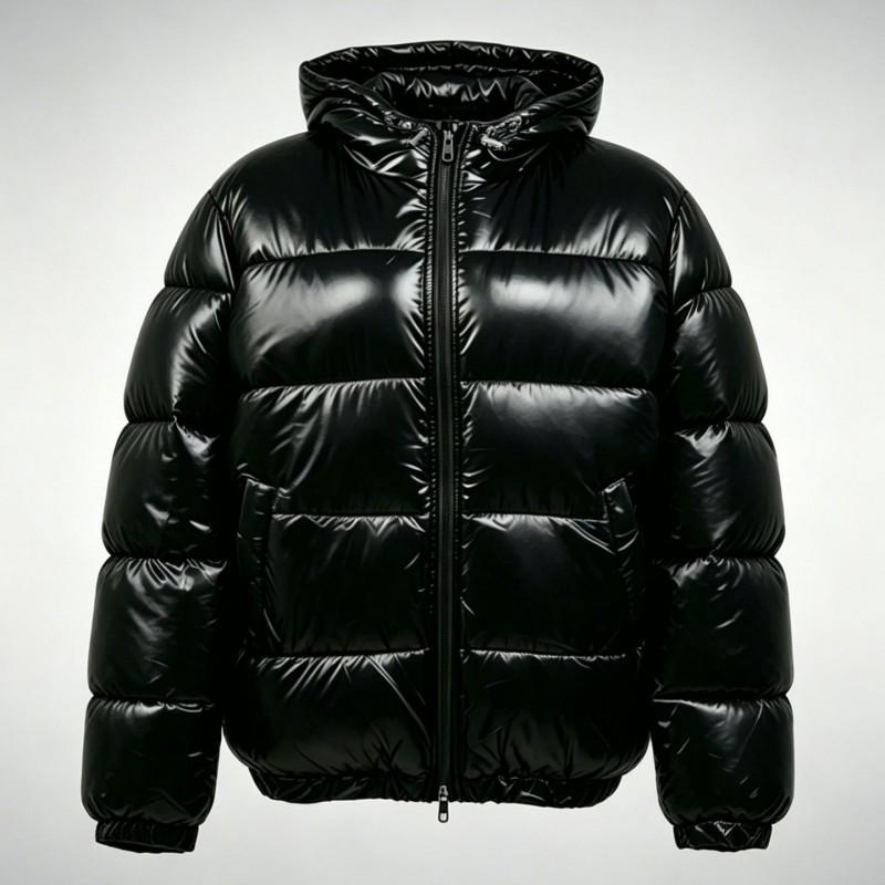 Womens Winter Hooded Cotton Puffer Jacket Casual Thick Warm Zip Up Streetwear Coat