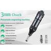 Pneumatic Air Die Grinder 3mm Chuck Pneumatic Engraving Pen With Eu And US Connectors For Precise Metal Carving