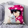 Urabe mikoto Mysterious Girlfriend X Anime Pillow Covers, Home Sofa Cushion Covers and Aecorative Custom