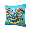 Custom Cartoon Minions Throw Pillow Sofa Anime Film Cute Luxury Cushion Cover Soft Pillowcase