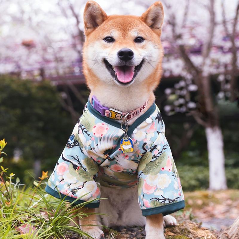 Pet Japanese Kimono Cat Dog Cosplay