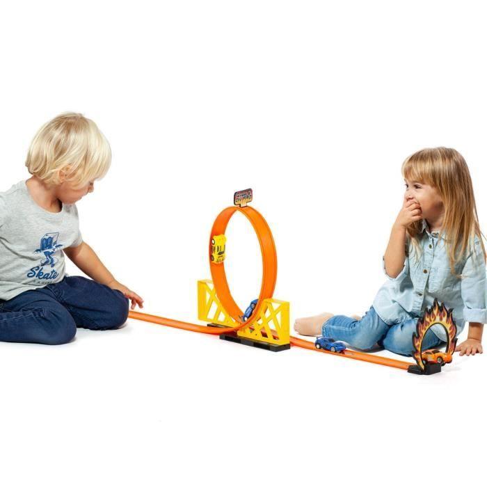 Circuit Molto Ultimate avec looping et deux voitures - MOLTO - Orange - Enfant - 3 ans - Intérieur - Jouet