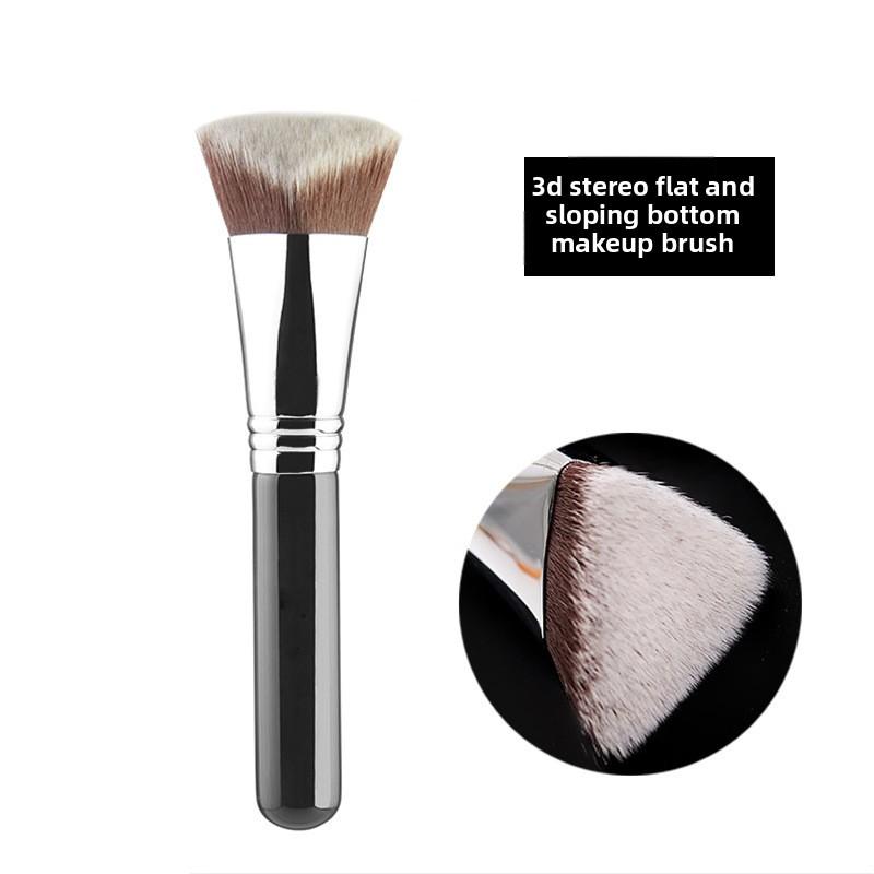 Single Pyramid-Shaped 3D 4D Contour Foundation Brush Makeup Artist Professional Makeup Brush Beauty Tool