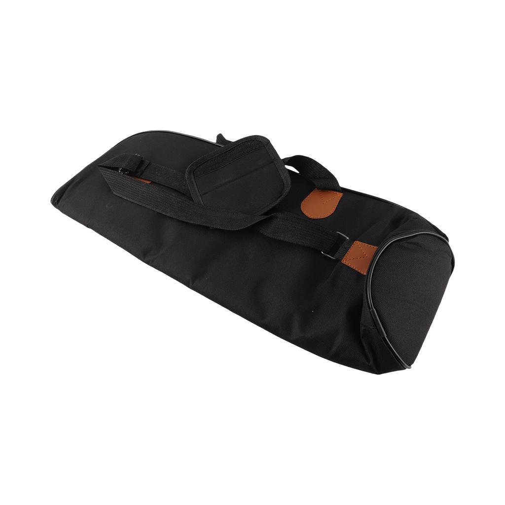 600D Oxford Bag Case with Adjustable Shoulder Strap Pocket 15mm Thicken Padded Foam for Trumpet