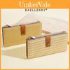 Pu Material Long Wallet For Women With Multiple Card Slots And Zipper For Daily Use