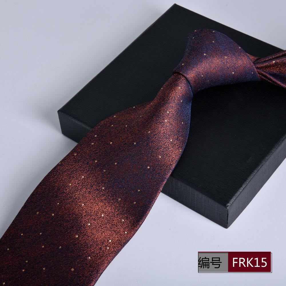 

Краватка Чоловіча Ділова Весільна 8 см Смугастий Жаккард Наречений Дружко Виконавча Модна