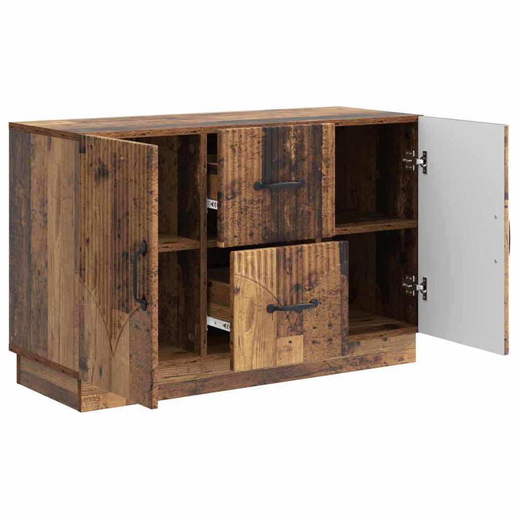 Reclaimed Wood Sideboard 89 x 34.5 x 57 cm Engineered Wood