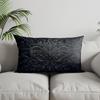 Home Decor Gorgeous Fleur-de-lis Pattern Pillow Suitable For Sofa Bedroom Car Pillow Cover Cushion Rectangular Back Cushion