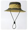 Spring and Summer Fisherman Hat Breathable Sun Shading UV Protection Large Brim Mountaineering Hat Quick Drying Fisherman Hat
